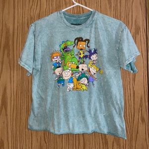 Blue Rugrats Crop Top